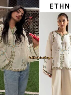Boho Embroidered Tunic Top from Ethnc PK